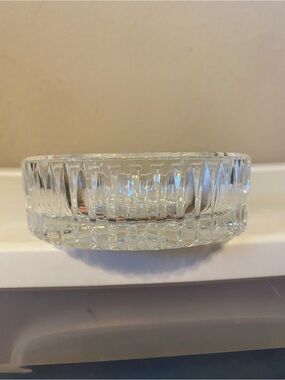 Waterford Crystal wine bottle coaster